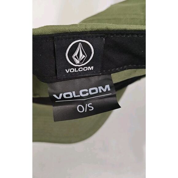 Volcom Stone Company Adjustable Hat Cap Green Skateboarding Men's Strapback - Picture 6 of 8